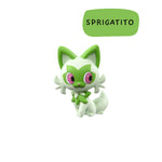 Pokémon Monster Collection Sprigatito Figure - Front - Prism & Pocket