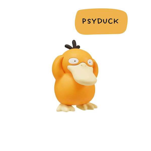 Pokémon Monster Collection Psyduck Figure - Front - Prism & Pocket