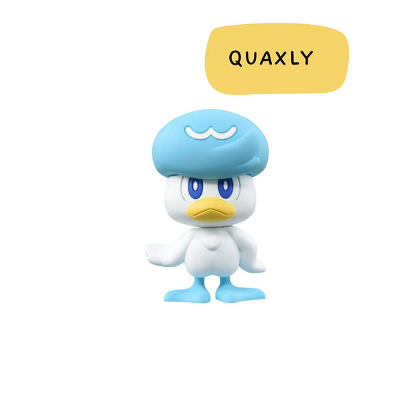 Pokémon Monster Collection Quaxly Figure - Front - Prism & Pocket