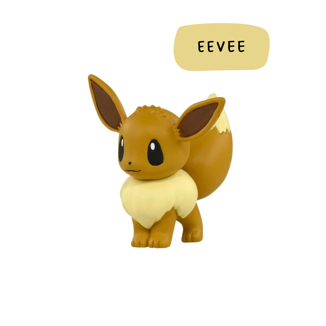 Pokémon Monster Collection Eevee Figure - Front - Prism &amp; Pocket