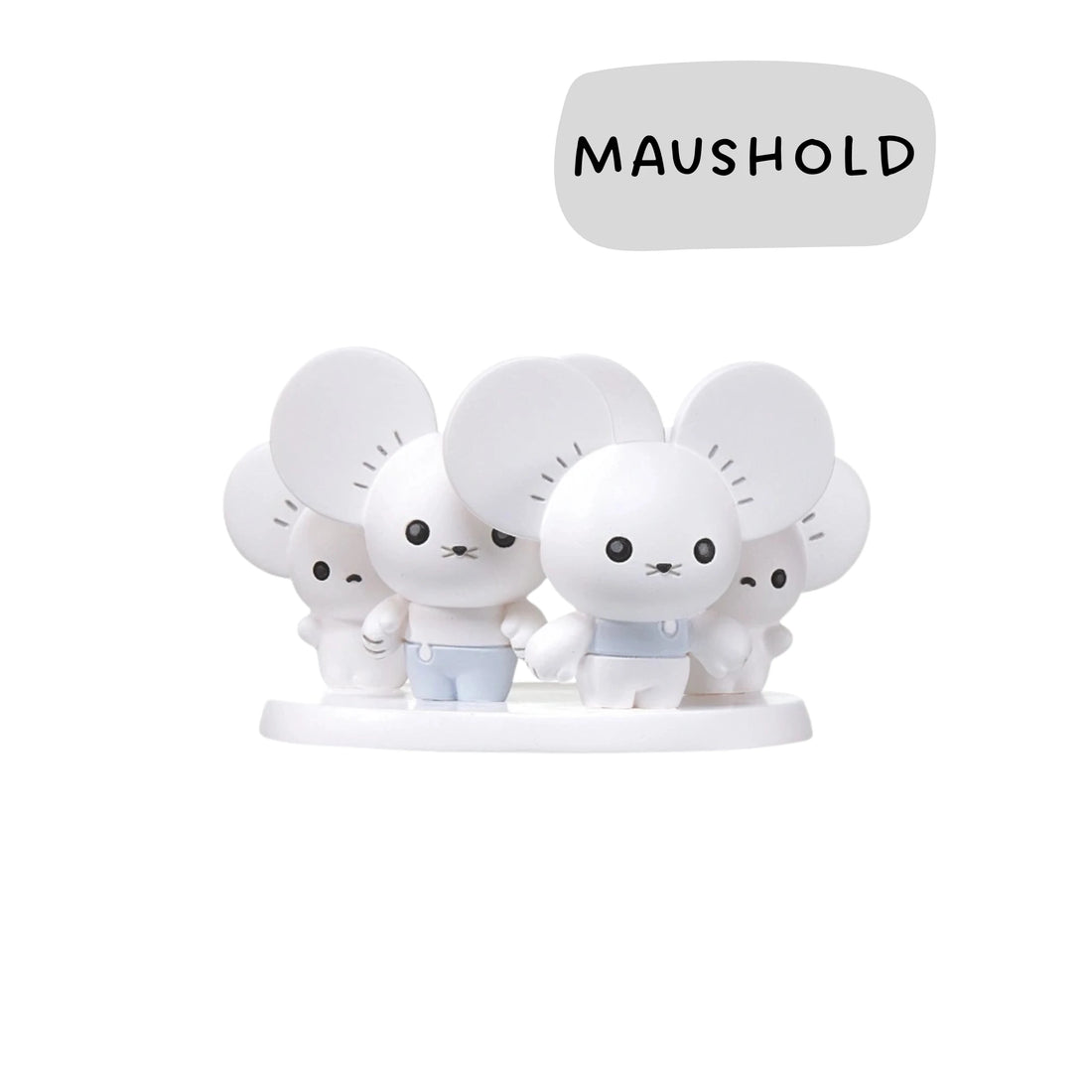 Pokémon Monster Collection Maushold (Family of Four) Figure - Front - Prism & Pocket