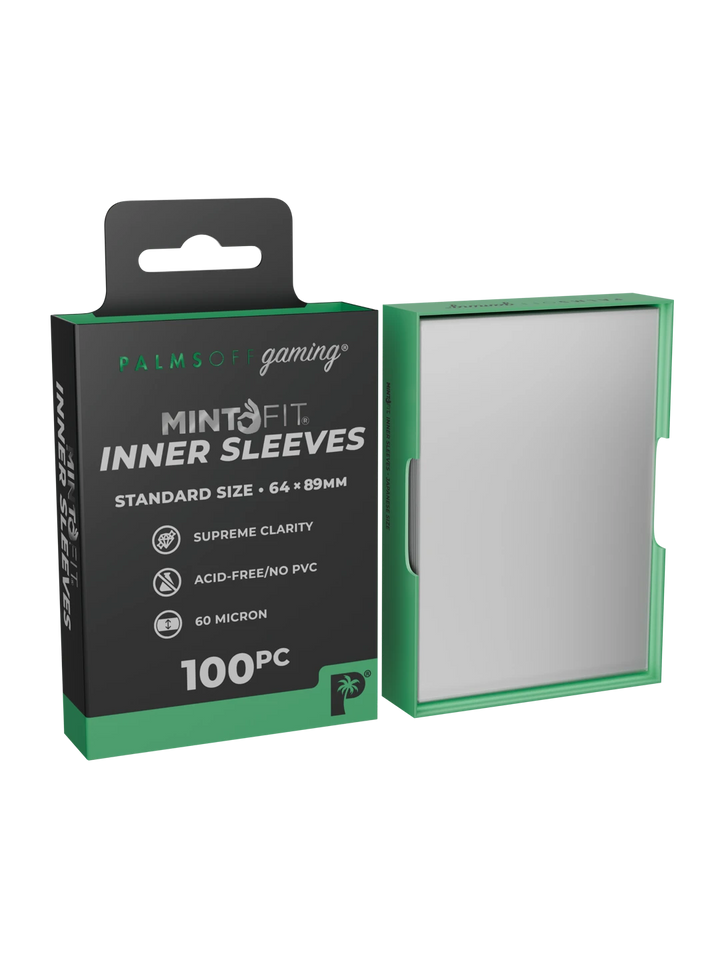 MintFit Inner Sleeves - Standard Size - 100pc Pack - Lifestyle 2 - Prism &amp; Pocket