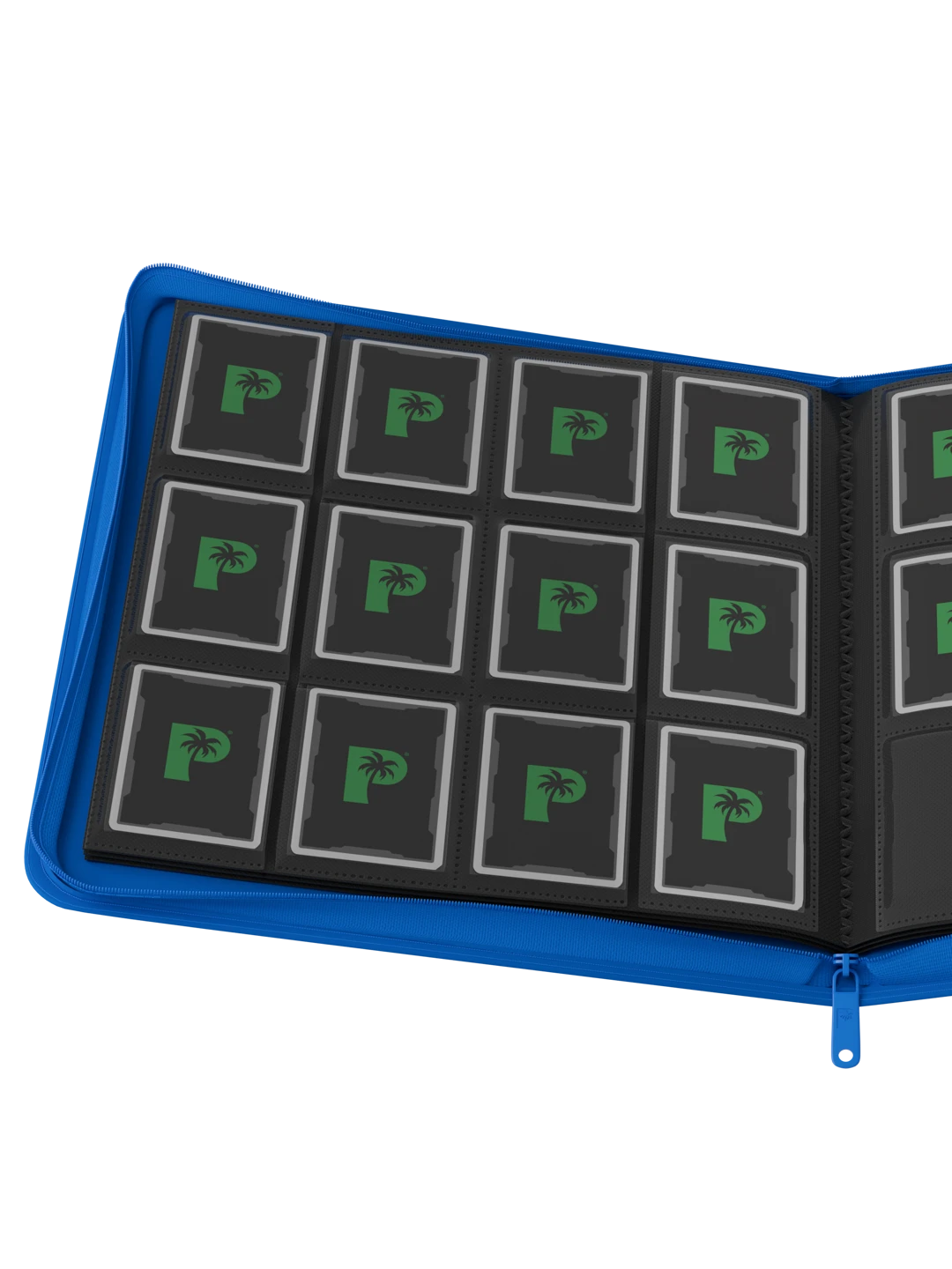 Stealth 12 Pocket Zip Binder - Blue - Lifestyle 4 - Prism & Pocket