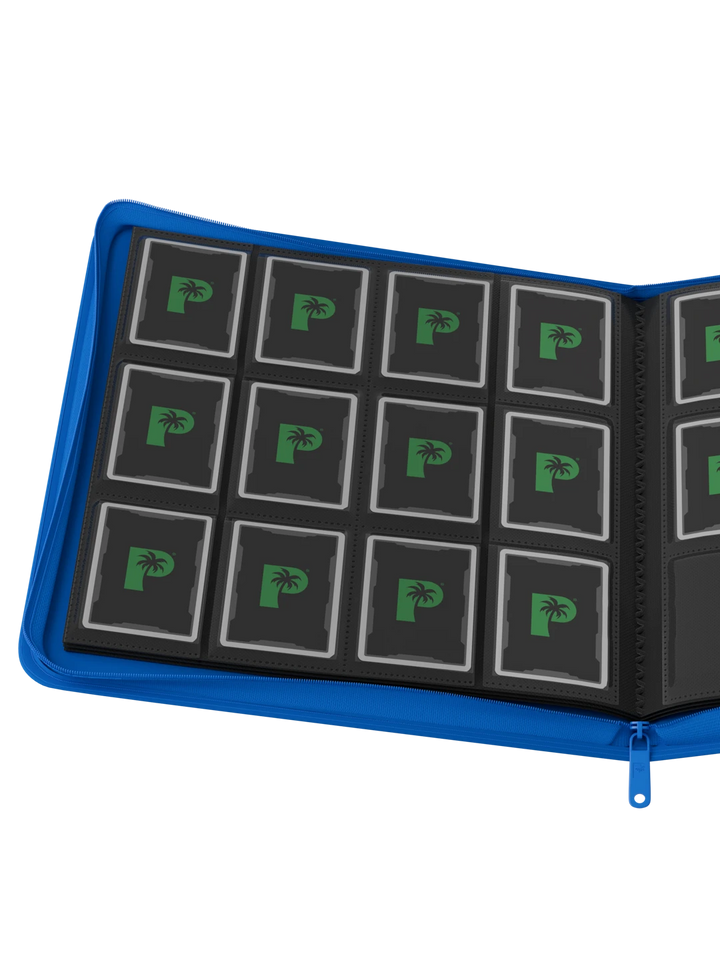 Stealth 12 Pocket Zip Binder - Blue - Lifestyle 4 - Prism &amp; Pocket