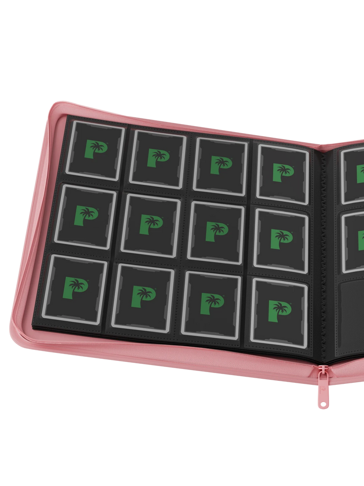 Stealth 12 Pocket Zip Binder - Pink - Lifestyle 4 - Prism &amp; Pocket