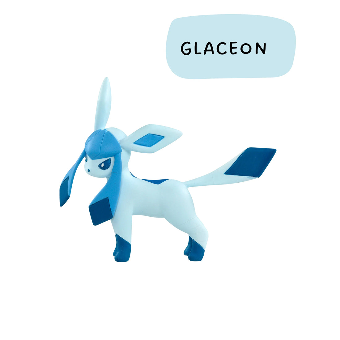 Pokémon Monster Collection Glaceon Figure - Front - Prism & Pocket