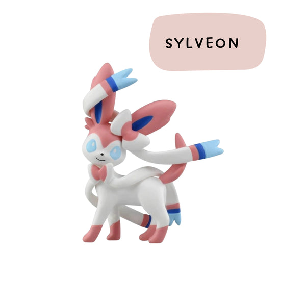 Pokémon Monster Collection Sylveon Figure - Front - Prism & Pocket