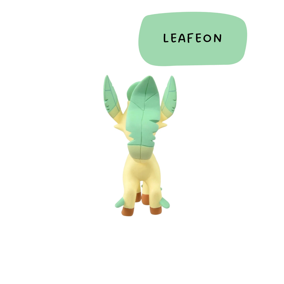 Pokémon Monster Collection Leafeon Figure - Detail - Prism & Pocket