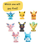 Funism Pokémon Palmsize Wonders Series 2 Blind Box — Eeveelution Figure (1 Random) - Front - Prism & Pocket