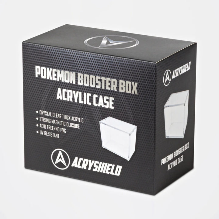 Pokémon Booster Box Acrylic Display Case - Reverse - Prism &amp; Pocket