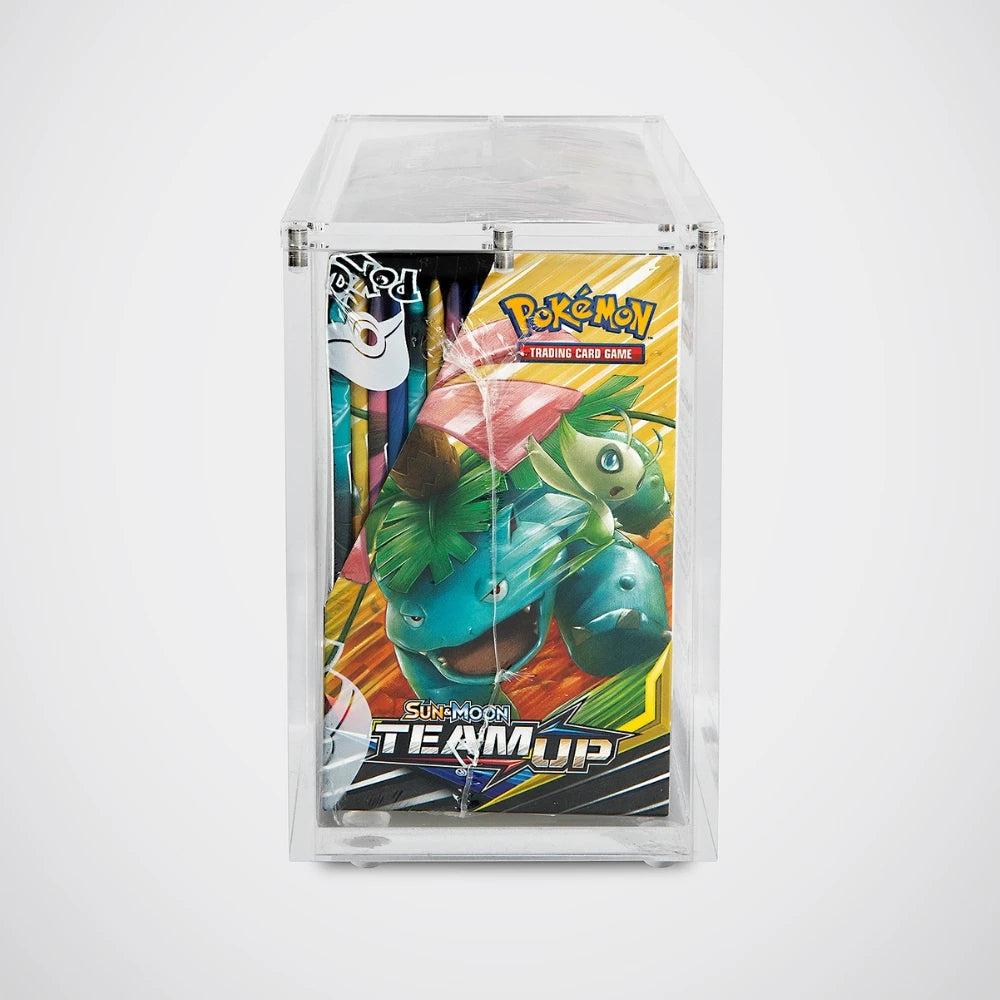 Pokémon Booster Box Acrylic Display Case - Detail - Prism & Pocket