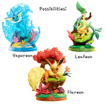 Pokémon Eevee Horizon Series Blind Box Figure - Vaporeon, Leafeon & Flareon Variants - Prism & Pocket