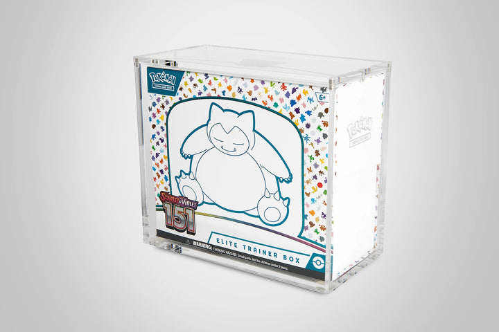 Pokémon Elite Trainer Box Acrylic Display Case - Packaging - Prism &amp; Pocket