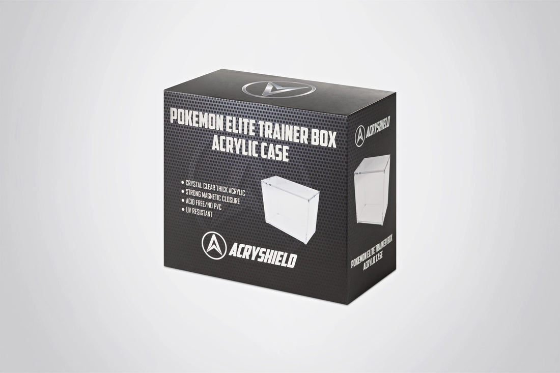 Pokémon Elite Trainer Box Acrylic Display Case - Lifestyle - Prism & Pocket