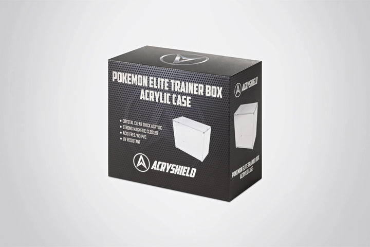 Pokémon Elite Trainer Box Acrylic Display Case - Lifestyle - Prism &amp; Pocket