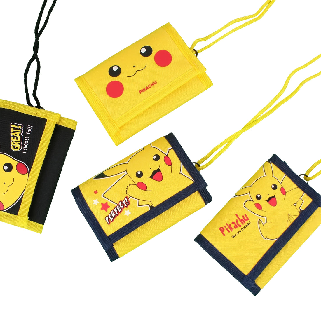 Pokémon Velcro Necklace Wallet – Official Licensed Merchandise - Packaging - Prism & Pocket