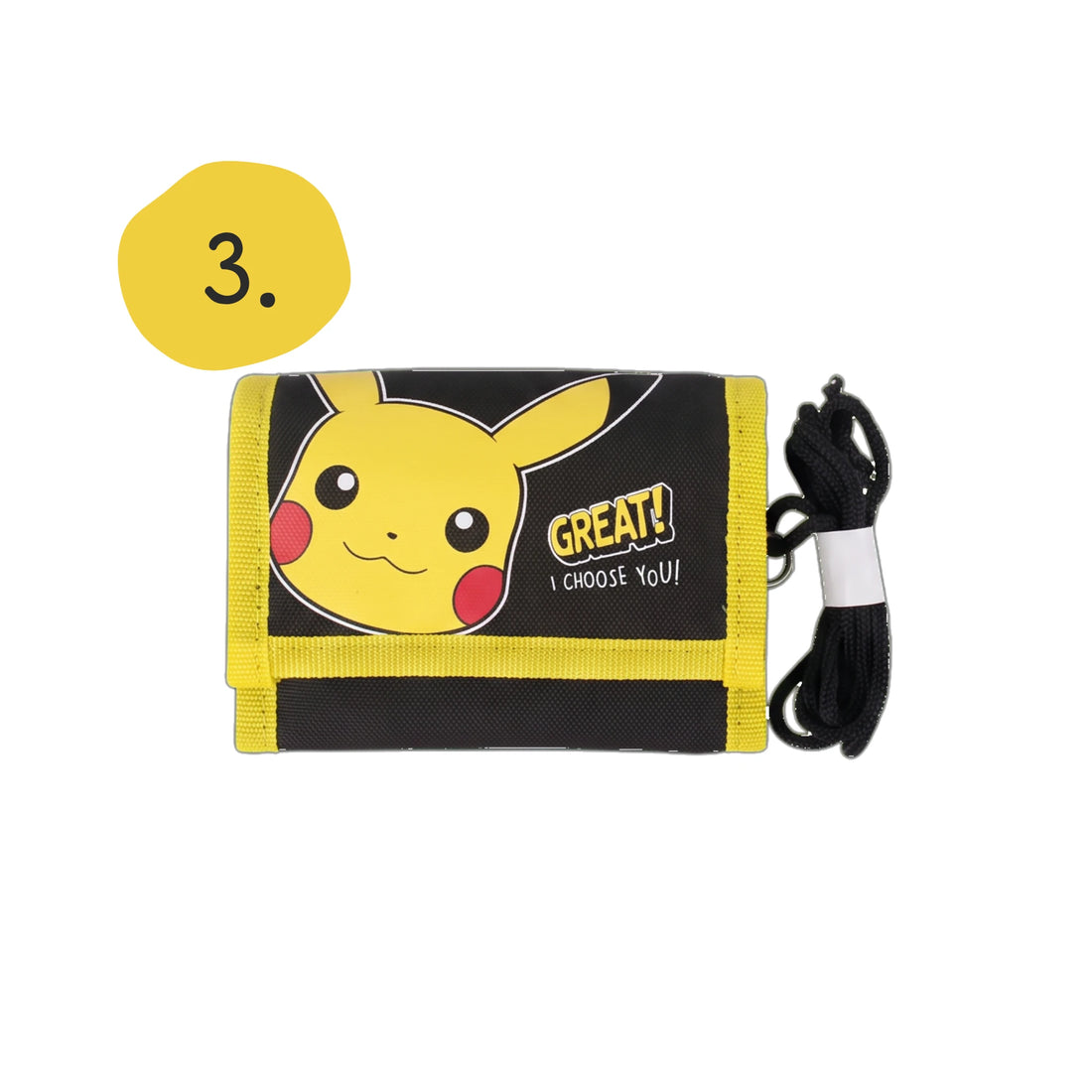 Pokémon Velcro Necklace Wallet – Official Licensed Merchandise - Lifestyle 8 - Prism & Pocket