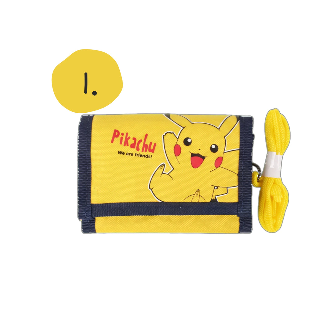 Pokémon Velcro Necklace Wallet – Official Licensed Merchandise - Lifestyle 6 - Prism & Pocket
