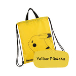 Pokémon Yellow Pikachu Drawstring Bag – Official Licensed Merchandise - Reverse - Prism & Pocket