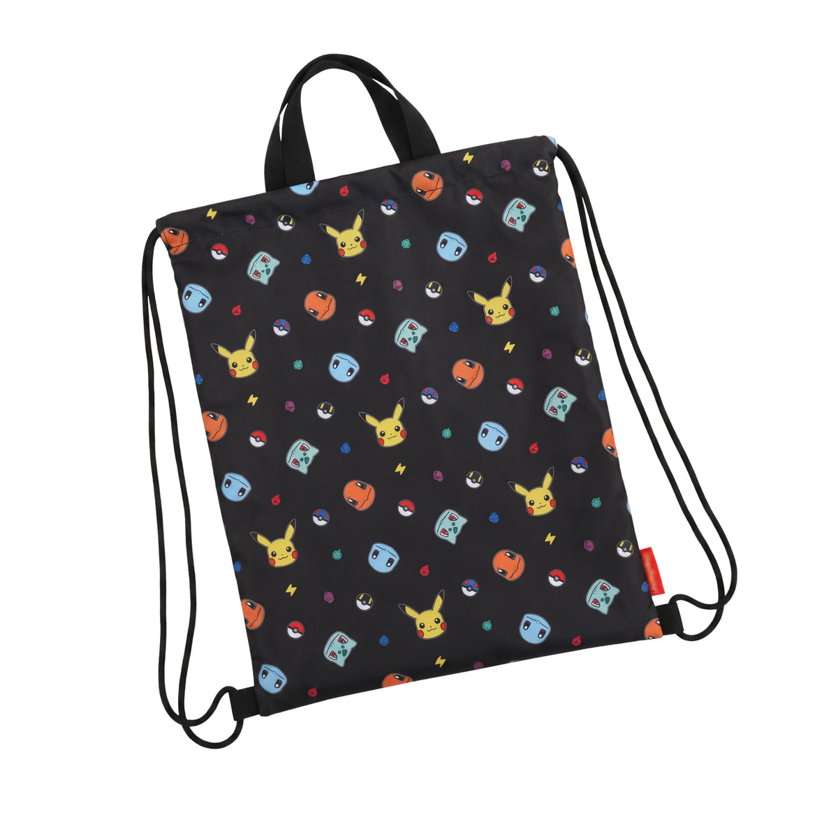 Pokémon Friends - Kanto Starters Drawstring Bag – Official Licensed Merchandise - Front - Prism & Pocket