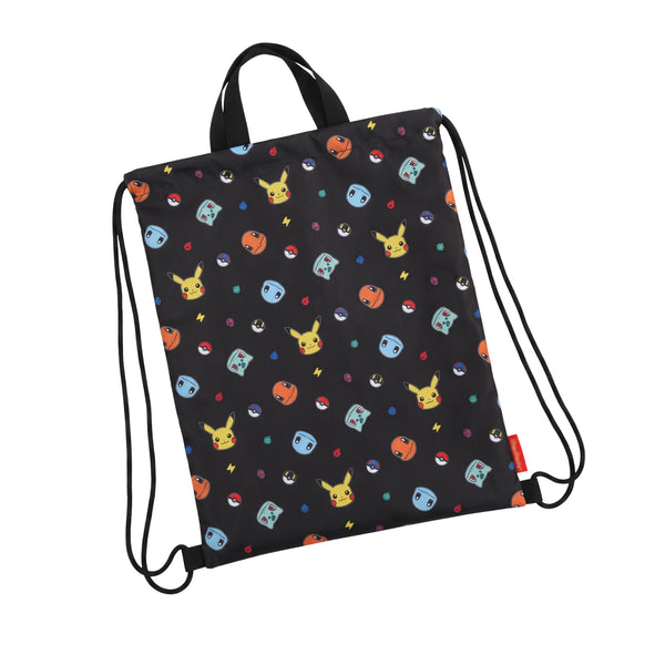 Pokémon Friends - Kanto Starters Drawstring Bag – Official Licensed Merchandise - Front - Prism & Pocket