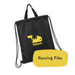 Pokémon Tackle Pikachu Drawstring Bag – Official Licensed Merchandise - Reverse - Prism & Pocket