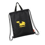 Pokémon Tackle Pikachu Drawstring Bag – Official Licensed Merchandise - Front - Prism & Pocket