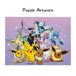 Pokémon Puzzle 108 Pieces – Pikachu and Eevee Friends - Reverse - Prism & Pocket