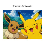 Pokémon Puzzle 108 Pieces – Nice to Meet You, Pikachu and Eevee - Reverse - Prism & Pocket