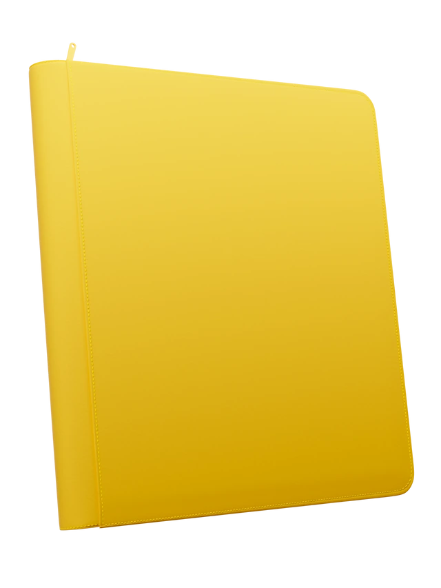 Stealth 12 Pocket Zip Binder - Yellow - Lifestyle 3 - Prism & Pocket