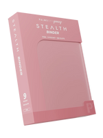 Stealth 9 Pocket Zip Binder - Pink - Palms Off Gaming - Detail - Prism & Pocket
