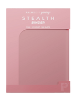 Stealth 9 Pocket Zip Binder - Pink - Palms Off Gaming - Packaging - Prism & Pocket