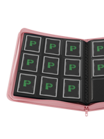 Stealth 9 Pocket Zip Binder - Pink - Palms Off Gaming - Lifestyle 2 - Prism & Pocket