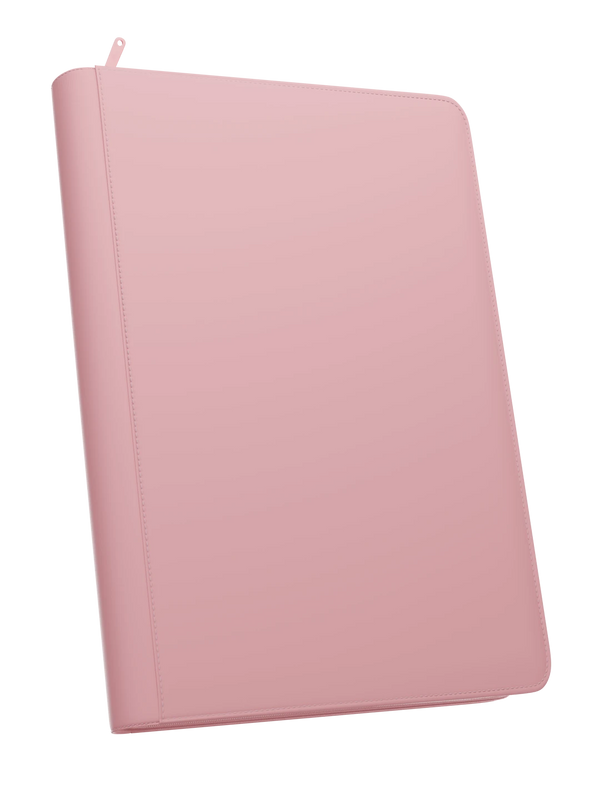 Stealth 9 Pocket Zip Binder - Pink - Palms Off Gaming - Front - Prism & Pocket