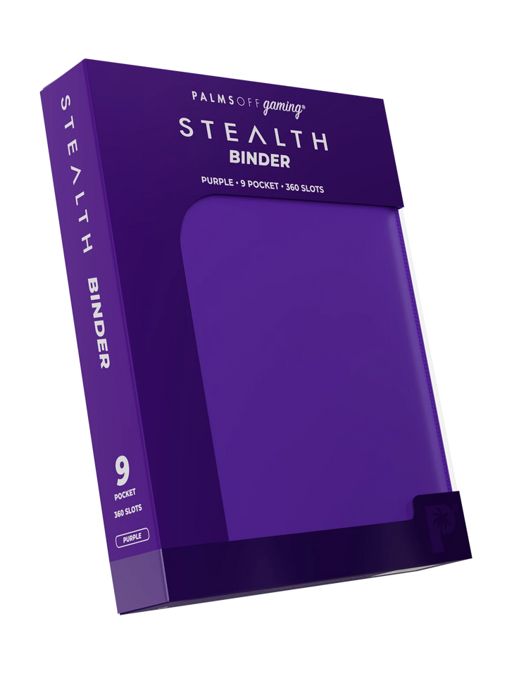 Stealth 9 Pocket Zip Binder - Purple - Detail - Prism &amp; Pocket