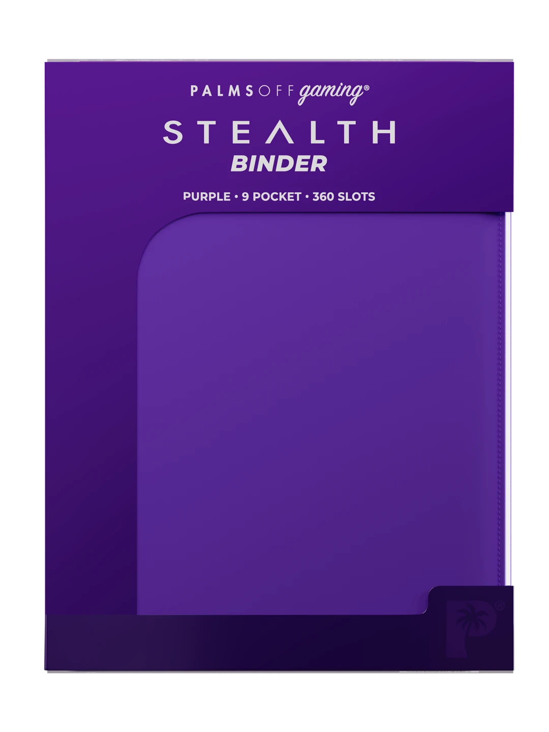 Stealth 9 Pocket Zip Binder - Purple - Packaging - Prism & Pocket