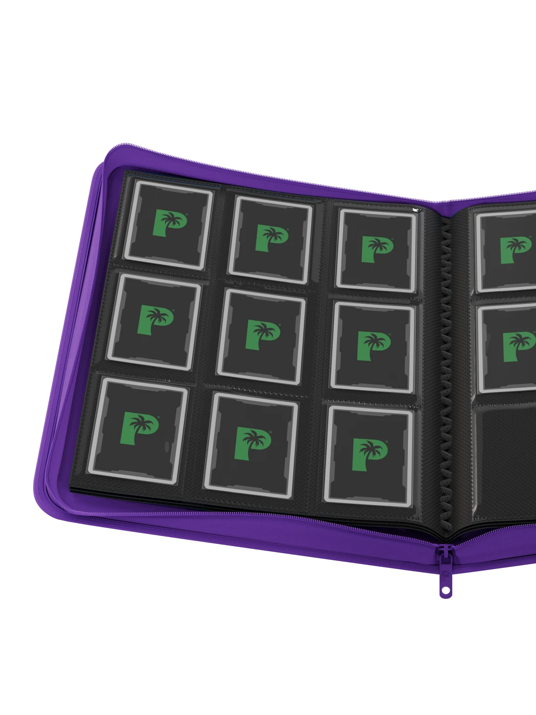 Stealth 9 Pocket Zip Binder - Purple - Lifestyle 2 - Prism & Pocket