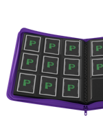 Stealth 9 Pocket Zip Binder - Purple - Lifestyle 2 - Prism & Pocket