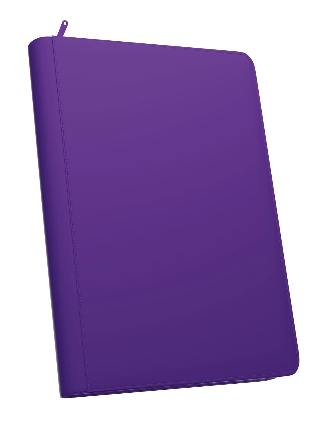 Stealth 9 Pocket Zip Binder - Purple - Front - Prism & Pocket