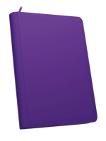 Stealth 9 Pocket Zip Binder - Purple - Front - Prism & Pocket