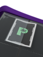 Stealth 9 Pocket Zip Binder - Purple - Reverse - Prism & Pocket