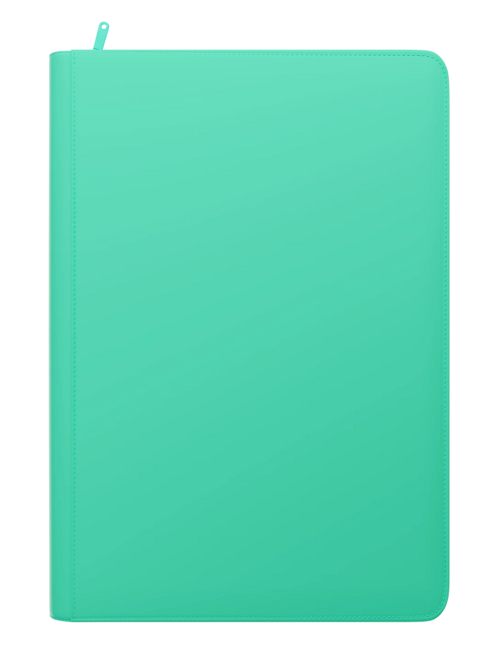 Stealth 9 Pocket Zip Binder - Turquoise - Palms Off Gaming - Lifestyle - Prism &amp; Pocket