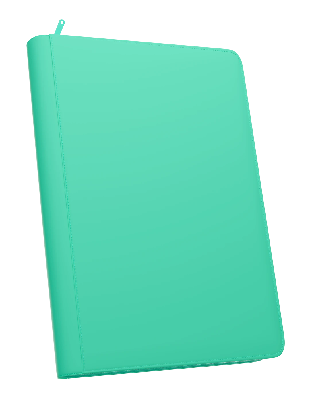 Stealth 9 Pocket Zip Binder - Turquoise - Palms Off Gaming - Front - Prism & Pocket