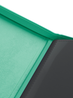 Stealth 9 Pocket Zip Binder - Turquoise - Palms Off Gaming - Lifestyle 3 - Prism & Pocket