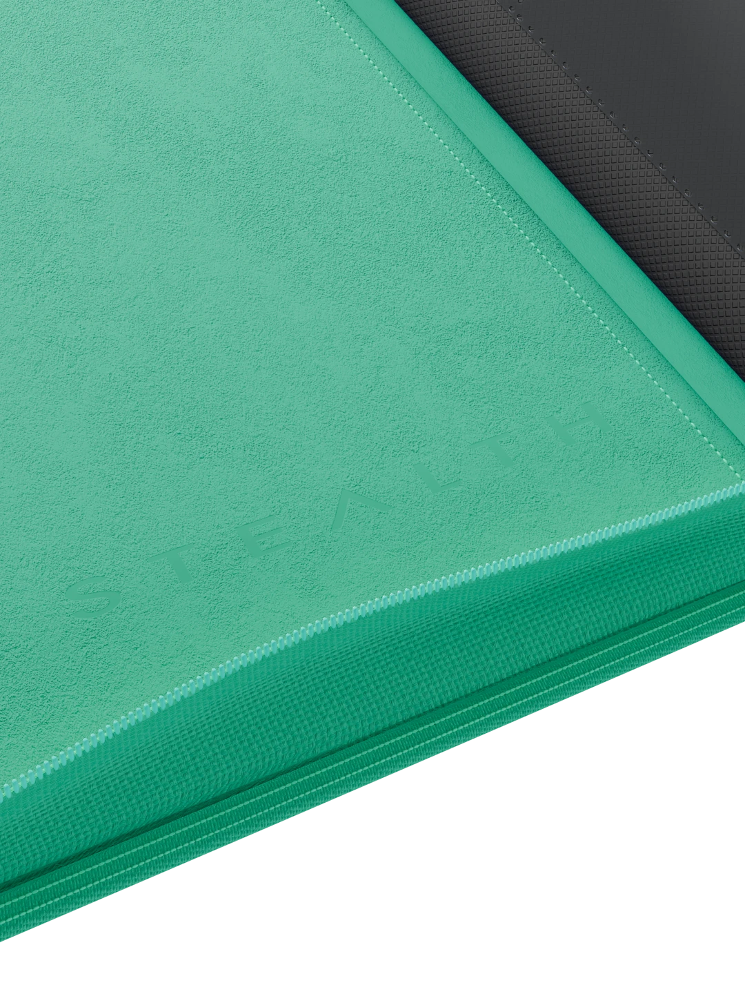 Stealth 9 Pocket Zip Binder - Turquoise - Palms Off Gaming - Lifestyle 4 - Prism & Pocket