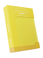 Stealth 9 Pocket Zip Binder - Yellow - Palms Off Gaming - Detail - Prism & Pocket