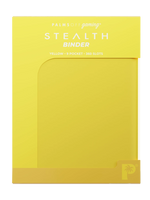 Stealth 9 Pocket Zip Binder - Yellow - Palms Off Gaming - Packaging - Prism & Pocket