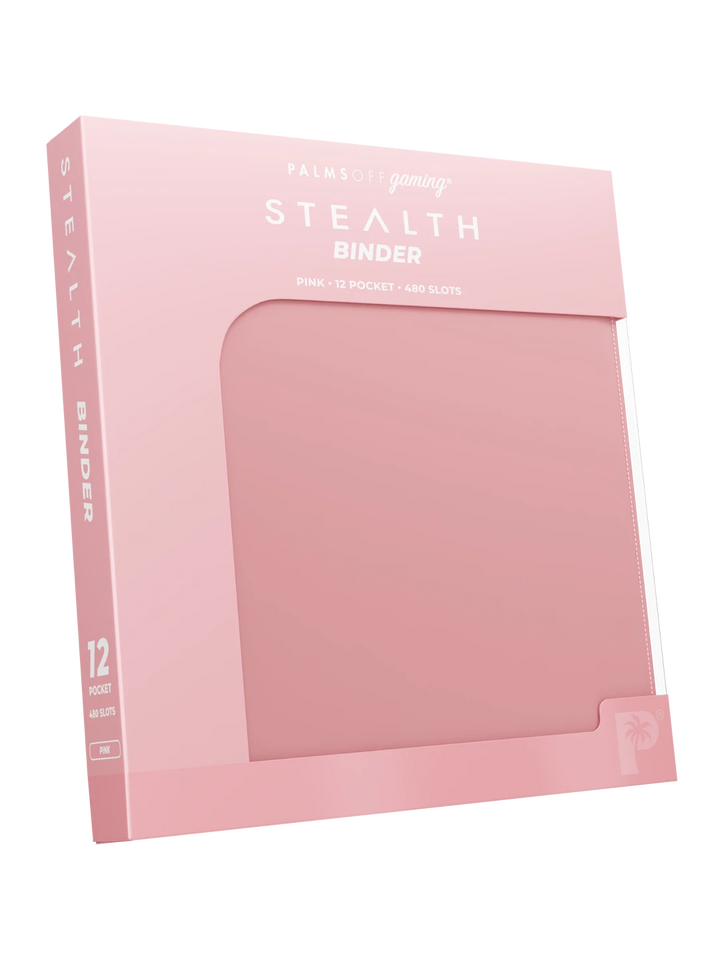 Stealth 12 Pocket Zip Binder - Pink - Lifestyle 2 - Prism &amp; Pocket