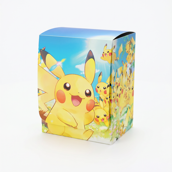 Pokémon TCG Deck Case — Pikachu Gathering - Prism & Pocket